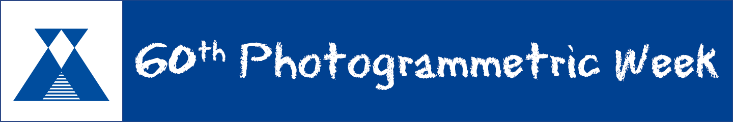 60th Photogrammetric Week